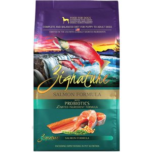 Zignature Salmon Limited Ingredient Formula Grain-Free Dry Dog Food, 25-lb bag