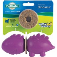 Busy Buddy Dinosaur Treat Dispenser Tough Dog Chew Toy