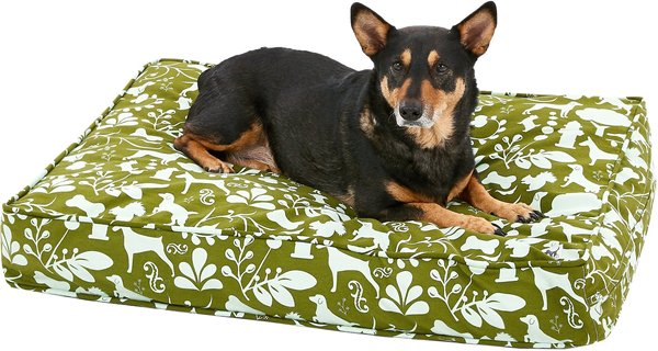 Molly Mutt Amarillo by Morning Square Dog Bed Duvet Cover, Huge, Medium/Large slide 1 of 8