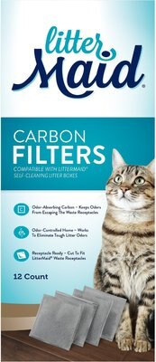 LitterMaid Carbon Filters for Self-Cleaning Cat Litter Box, slide 1 of 1