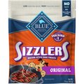 Blue Buffalo Sizzlers with Real Pork Bacon-Style Dog Treats, 15-oz bag