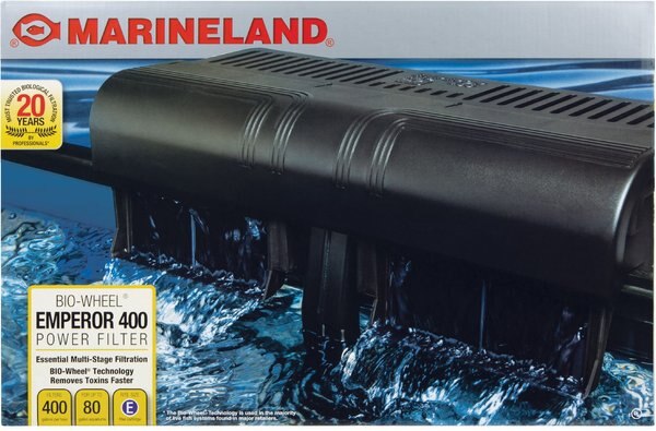 Marineland Bio-Wheel Emperor 400 Aquarium Power Filter, 80-gal slide 1 of 4