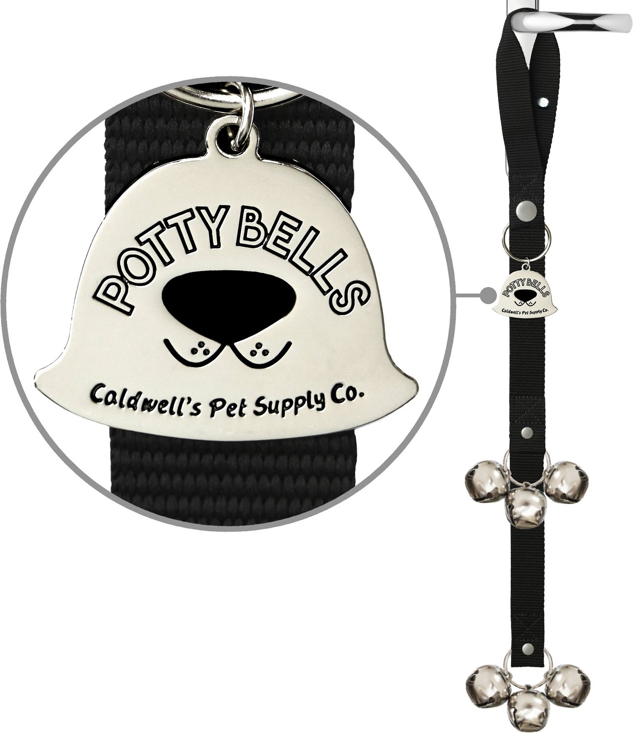 Caldwell's Potty Bells Original Dog Doorbell