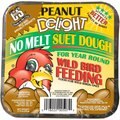 C&S Peanut Delight No Melt Suet Dough Wild Bird Food, 11.75-oz tray, 1 count