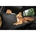 Plush Paws Products Quilted Hammock Car Seat Cover, Black, Regular
