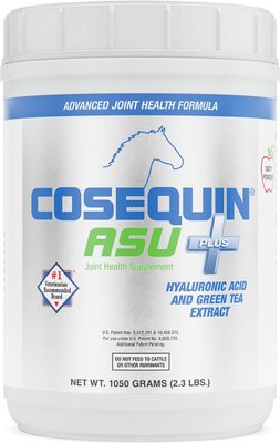 Nutramax Cosequin ASU Plus Hyaluronic Acid & Green Tea Extract Joint Health Powder Horse Supplement, slide 1 of 1