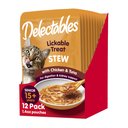 Hartz Delectables Stew Senior 15+ Chicken & Tuna Lickable Cat Treat, 1.4-oz, case of 12
