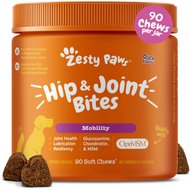Zesty Paws Mobility Bites Duck Flavored Soft Chews Joint Supplement for Dogs