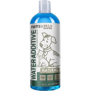 Paws & Pawls Natural Dog & Cat Dental Water Additive, 32-oz bottle