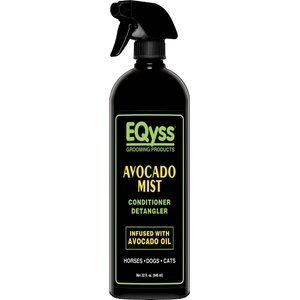 EQyss Grooming Products Avocado Mist Horse Conditioner & Detangler, 32-oz bottle
