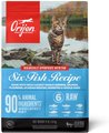 ORIJEN Six Fish Grain-Free Dry Cat Food, 4-lb bag