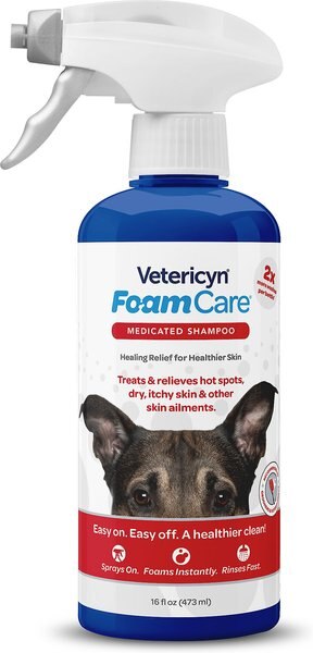 Vetericyn FoamCare Medicated Shampoo for Pets, 16-oz spray slide 1 of 5