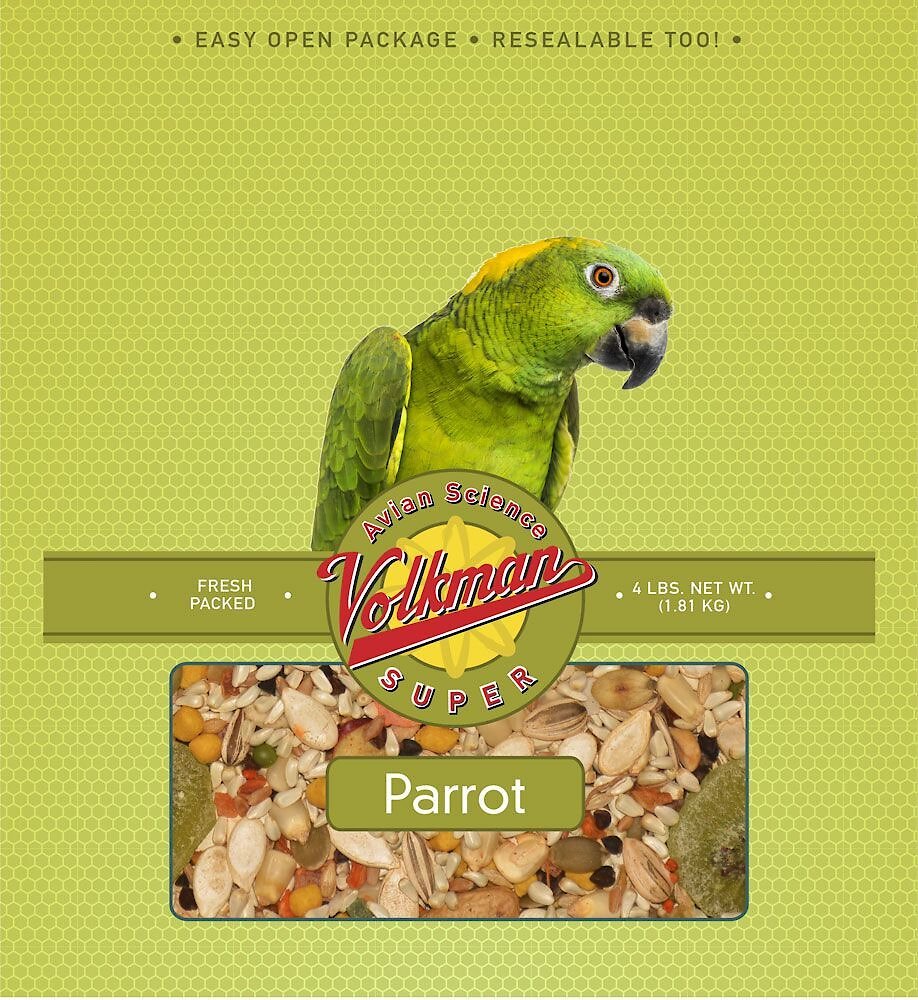 VOLKMAN Avian Science Parrot Food, 4-lb 