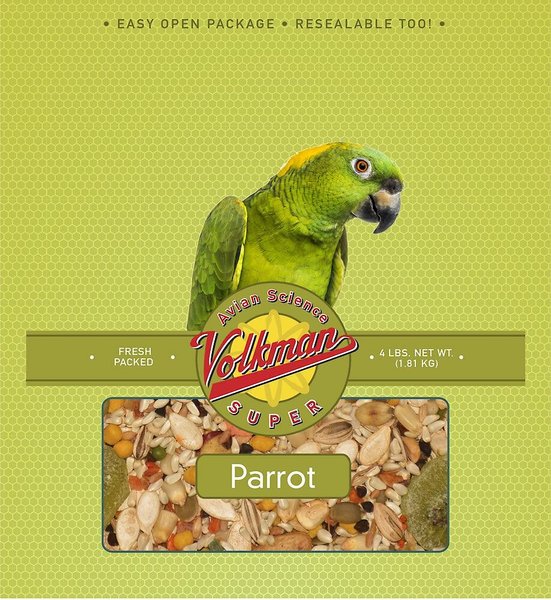 Volkman Avian Science Parrot Food, 4-lb bag slide 1 of 2