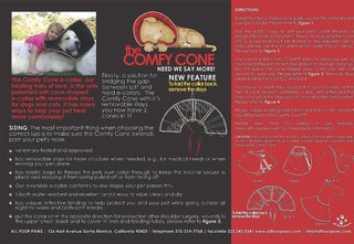 All Four Paws Comfy Cone Size Chart