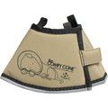 Comfy Cone E-Collar for Dogs & Cats, Tan, X-Small