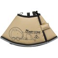 Comfy Cone E-Collar for Dogs & Cats, Tan, Small