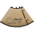 Comfy Cone E-Collar for Dogs & Cats, Tan, Large