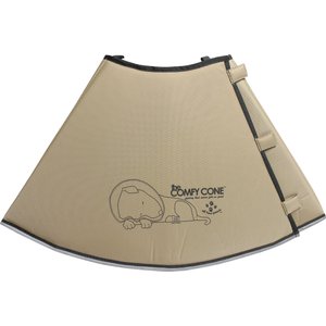 Comfy Cone E-Collar for Dogs & Cats, Tan, XX-Large