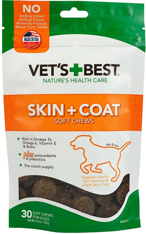 skin & coat supplements for dogs