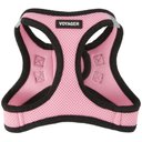 Best Pet Supplies Voyager Black Trim Mesh Dog Harness, Pink, Small