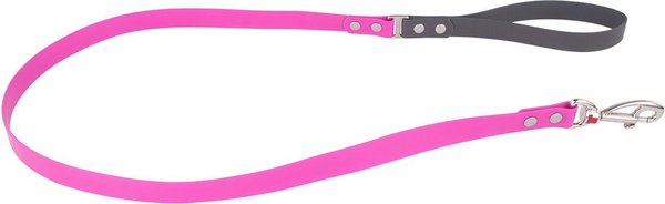 Red Dingo Vivid PVC Dog Leash, Hot Pink, Large: 4-ft long, 1-in wide slide 1 of 3