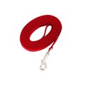 Guardian Gear Cotton Web Training Dog Lead, 50-ft, Red