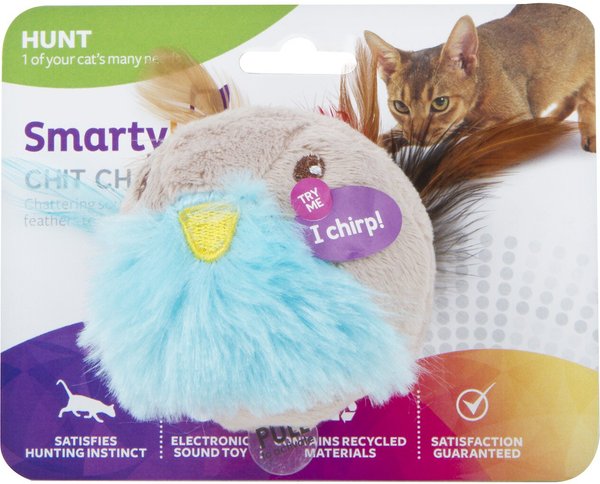 SmartyKat Chit Chatter Touch-Activated Cat Toy slide 1 of 7