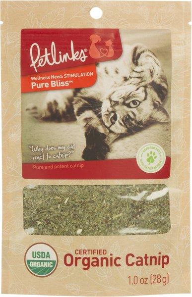 Petlinks Pure Bliss Organic Catnip, 1-oz slide 1 of 6