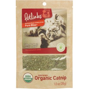 Petlinks Pure Bliss Organic Catnip, 1-oz