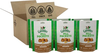 Greenies Pill Pockets Canine Real Peanut Butter Flavor Dog Treats, slide 1 of 1