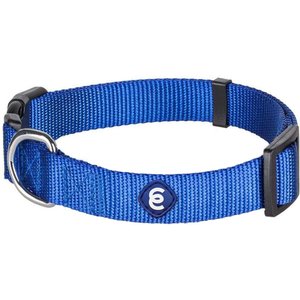 Blueberry Pet Classic Solid Nylon Dog Collar, Royal Blue, Large: 18 to 26-in neck, 1-in wide
