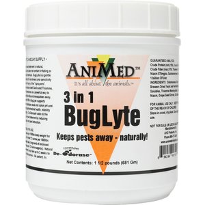 AniMed 3in1 BugLyte Horse Supplement, 1.5-lb tub