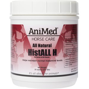 AniMed Natural HistALL H Allergy Relief Powder Horse Supplement, 20-oz bottle