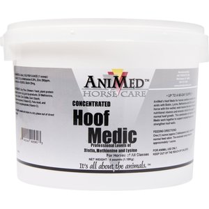 AniMed Hoof Medic Powder Horse Supplement, 4-lb tub