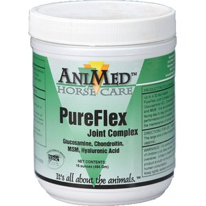 AniMed PureFlex Joint Complex Powder Horse Supplement, 16-oz tub