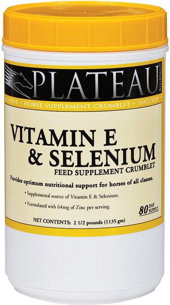 AniMed Vitamin E & Selenium Crumblet Nutritional Hay Flavor Powder Horse Supplement, 2.5-lb tub slide 1 of 5
