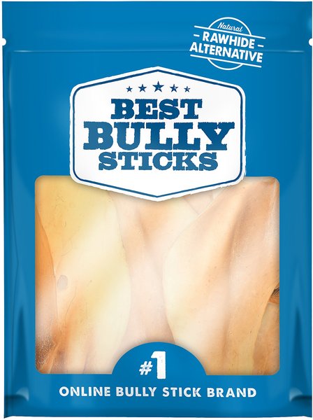 Best Bully Sticks Cow Ears Dog Treats, 15 count slide 1 of 9