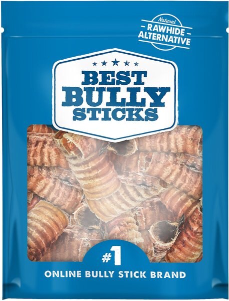 Best Bully Sticks Beef Trachea Dog Treats, 50 count slide 1 of 9