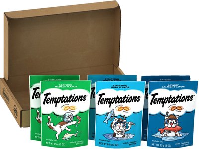 Temptations Seafood Lovers Variety Pack Cat Treats, slide 1 of 1