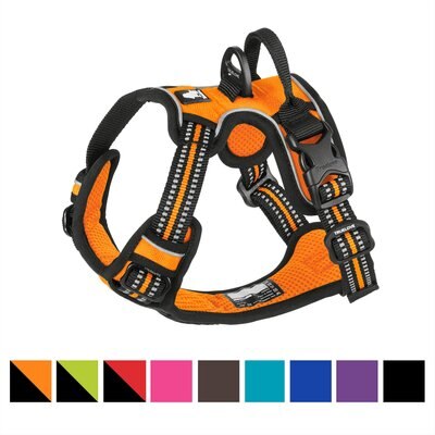Chai's Choice Premium Outdoor Adventure 3M Polyester Reflective Front Clip Dog Harness, slide 1 of 1
