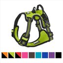 Chai's Choice Premium Outdoor Adventure 3M Polyester Reflective Front Clip Dog Harness, Green, Small: 17 to 22-in chest