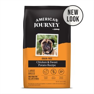 American Journey Large Breed Adult Chicken & Sweet Potato Recipe Grain-Free Dry Dog Food, 12-lb bag