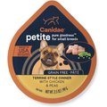 CANIDAE PURE Petite All Stages Small Breed Terrine Style Dinner with Chicken & Peas Wet Dog Food Trays, 3.5-oz, case of 12