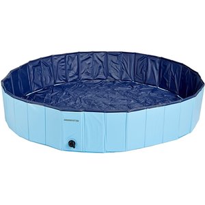 Cool Pup Splash About Dog Pool, Large, Blue