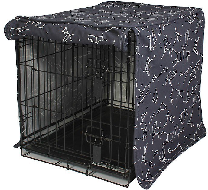 Molly Mutt Dog Crate Cover Small Rocketman