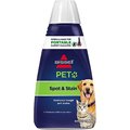 Bissell Spot Clean Pet Stain & Odor 2X Concentrated Machine Formula, 32-oz bottle