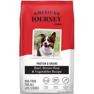 American Journey Active Life Formula Beef, Brown Rice & Vegetables Recipe Dry Dog Food, 28-lb bag