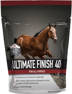 Buckeye Nutrition Ultimate Finish 40 Weight Gain Pellets Horse Supplement, slide 1 of 1