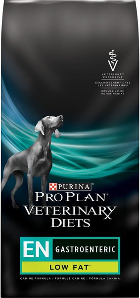 Purina Pro Plan Veterinary Diets EN Gastroenteric Low Fat Dry Dog Food, 18-lb bag slide 1 of 10